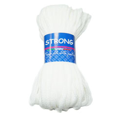 Пряжа "Strong-Стронг" 90 белый (шнур) 1*200г.80м  30% шерсть, 70% акрил  BBB Filati 90														