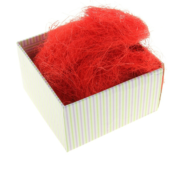 Сизаль красный 50г в пакете