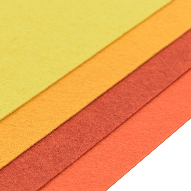 Фетр набор №11 4 листа (св.желт, желтый, св.оранж, тыкв) жесткий А4 1мм АСТРА 7730790 Фетр набор №11 4 листа (св.желт, желтый, св.оранж, тыкв) жесткий А4 1мм АСТРА 7730790