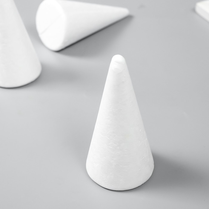 Пенопласт белый Конус h=11,5см d=5,5см  Остров Сокровищ 9443978/661375														