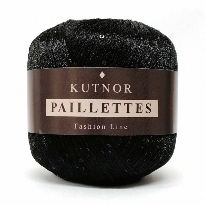 Пряжа "Paillettes-Пайетки" 049      10*50г. 100% Полиамид  Kutnor 049														