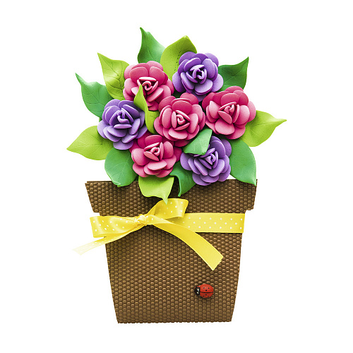 Набор для творчества "Открытка. Букет" фоамиран  Волшебная мастерская