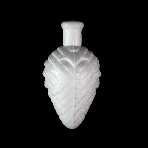 Пенопласт белый Шишка висячая 4*7см 680150