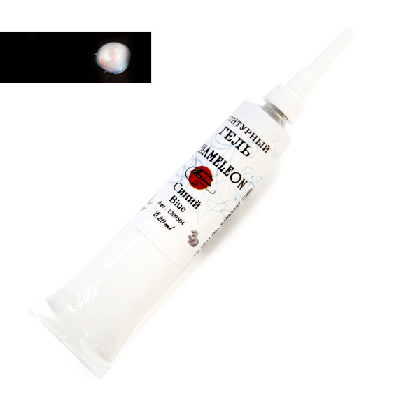 Гель контурный "ХАМЕЛЕОН" синий, туба 20 мл  ТАИР