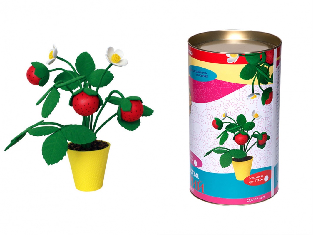 Набор для творчества "Дерево счастья. Топиарий. Земляника"  Волшебная мастерская ТП-06														