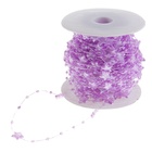 Лента-нить "Звездочки" фиолетовый 42,6м за 1м