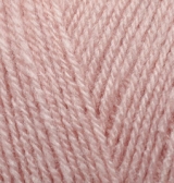 Пряжа "SUPERLANA TIG" 161 пудра 5*100 г. 570м 75% акрил, 25 % шерсть  ALIZE 161														