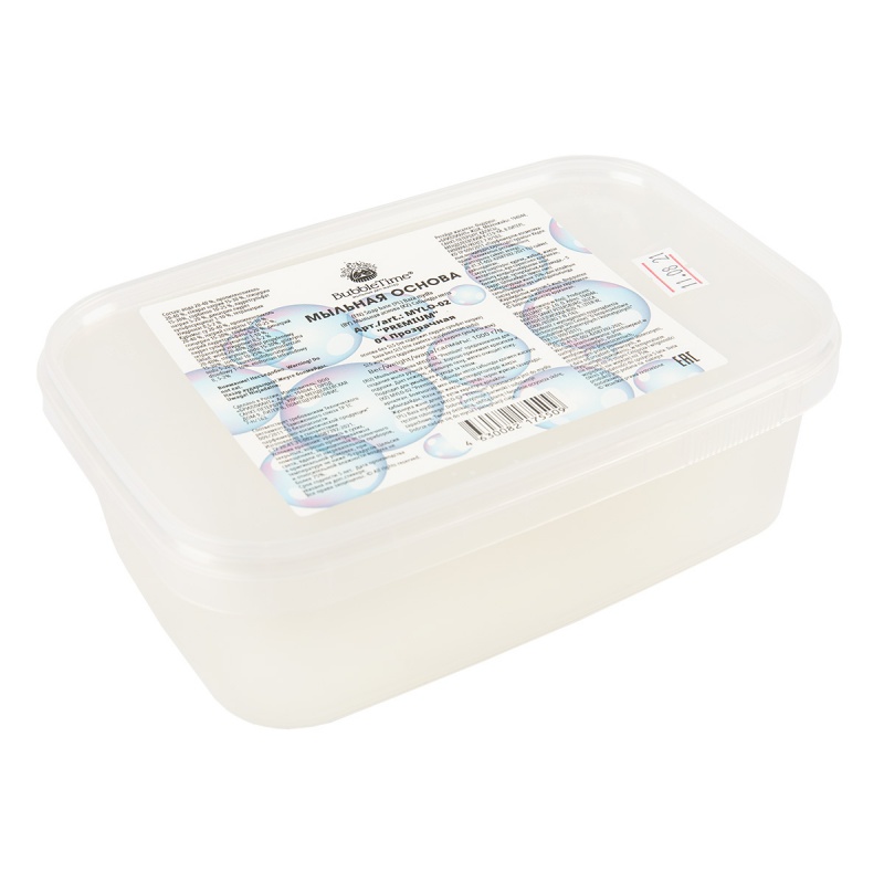 Мыльная основа 1000г. Premium прозрачная MYLO-02														