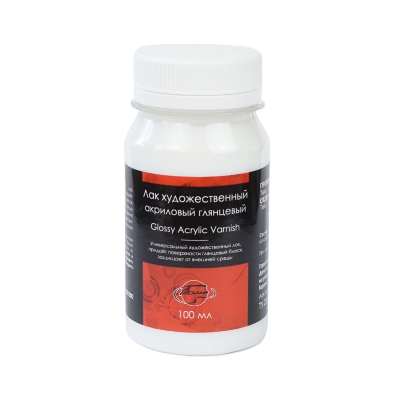Лак универсальный акриловый глянцевый 100 мл  ТАИР 1201314