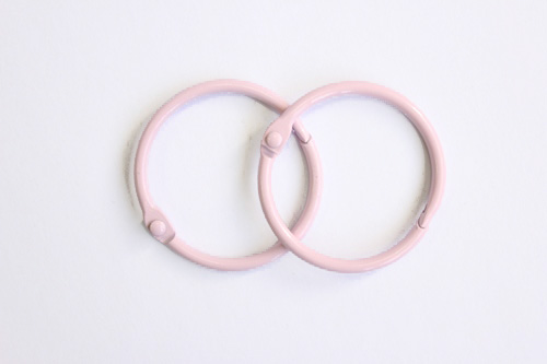 Кольца для альбомов цвет розовый, 40мм, набор 2шт.  ScrapBerrys SCB2504440/ARS2106														