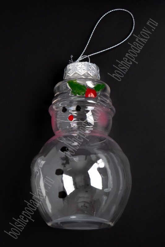 Заготовка пластик Снеговик 12*7см за 1шт.  БП SF-3383														