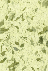 Бумага тутовая ручного изготовления 64*94см, тутовое волокно, цвет зеленый PTGAP														