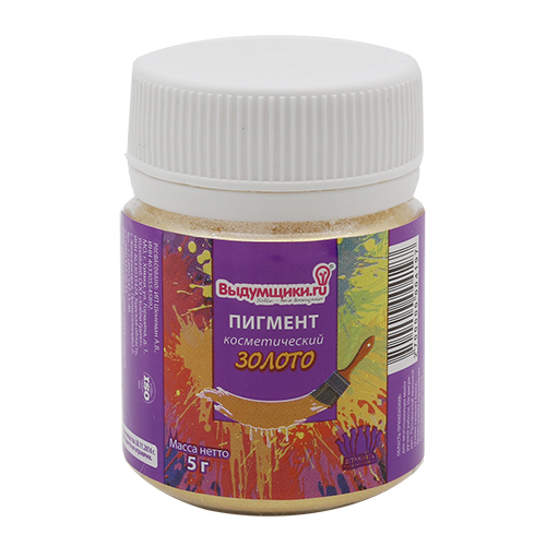 Пигмент косметический 5гр. золото 688764														