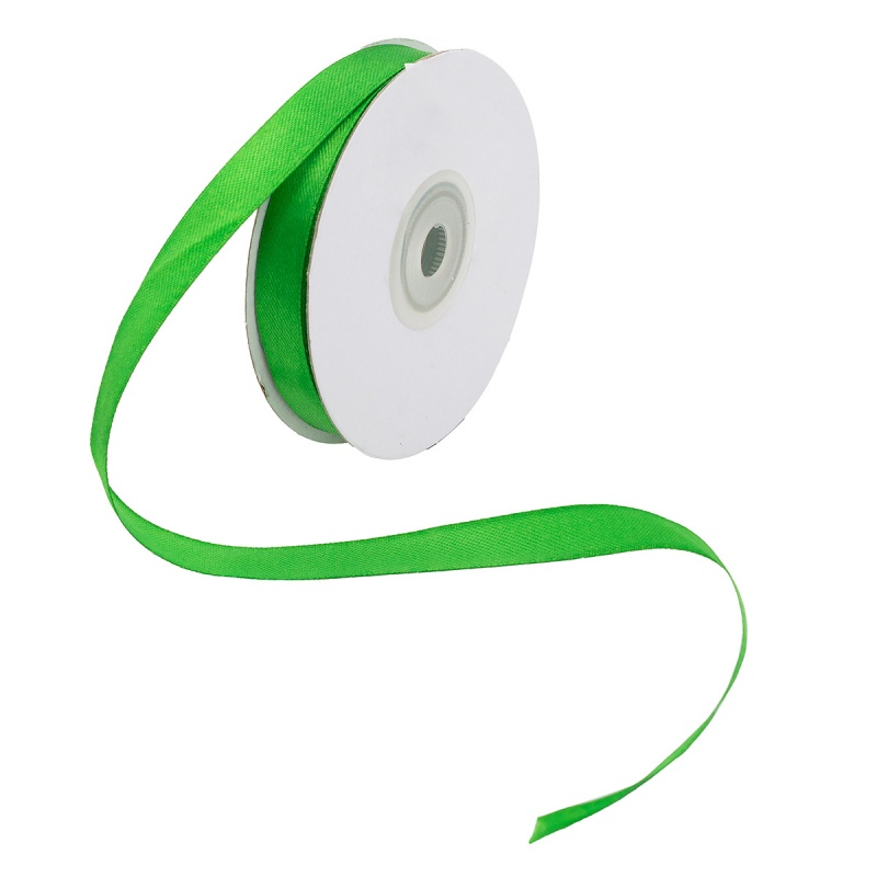 Лента атласная 12мм 8087/151 зеленый, 12мм*33,0м 151/8087														