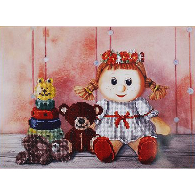 Вышивка бисером Hobby @ Pro БН-3123 "Игрушки для Алисы" 33*30см