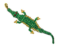 Набор для бисероплетения Клеvер "Крокодил"