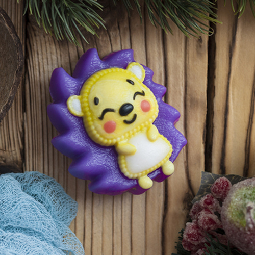 Форма для создания мыла "Ежонок" пластик 688759														