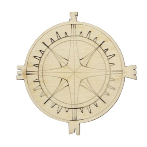 Заготовки деревян. Компас 7*7см (L-384)  АСТРА 486997
