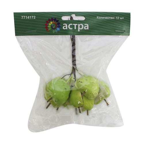 Декор Букет Яблоки половинки 12шт.  АСТРА 7714172														