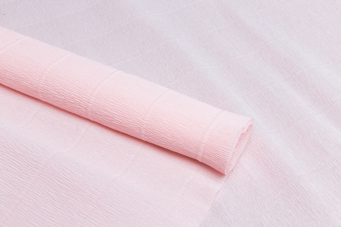 Бумага гофре 569 св. розовый 50см*2,5м 180гр.  Италия 569														