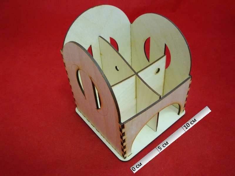 Заготовка для декорирования "Карандашница. Витраж" дерево