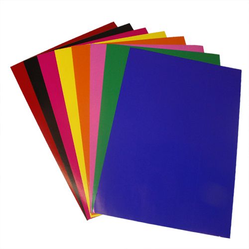 Бумага глянцевая клейкая, 200гр, набор 8листов 545634														