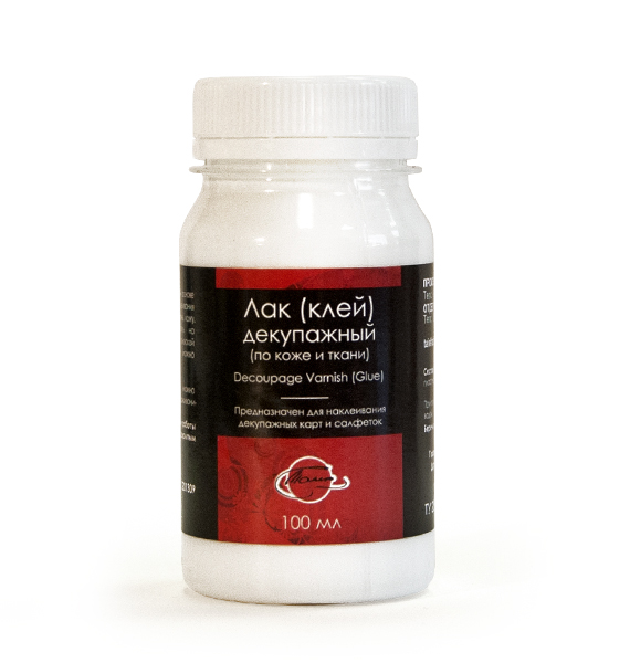 Лак-клей декупажный для ткани, 100 мл  ТАИР 1201309														