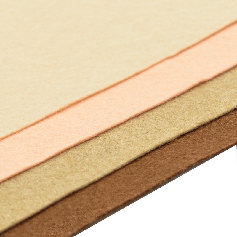 Фетр набор №11 4 листа (беж, молочн, корич, т.корич) мягкий А4 1мм  АСТРА 7730788														