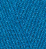 Пряжа "LANAGOLD Fine" 155 т.бирюза 5*100 г. 390м 49% шерсть, 51 % акрил  ALIZE 155														