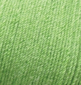 Пряжа "BABY WOOL" 255 оливковый 10*50 г. 175м 16% полиамид, 84 % акрил  ALIZE