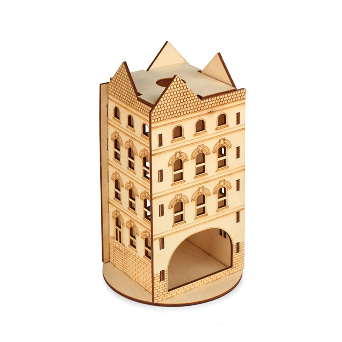 Заготовки деревян. Чайный домик Флорентийский  Buratini DZ20010														