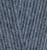 Пряжа "LANAGOLD Fine" 381 морская волна 5*100 г. 390м 49% шерсть, 51 % акрил  ALIZE 381														