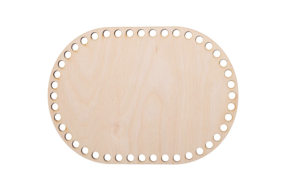 Дно фанера прямоугольник 15*21см со скруг. угл Mr. Garving ВД-556														