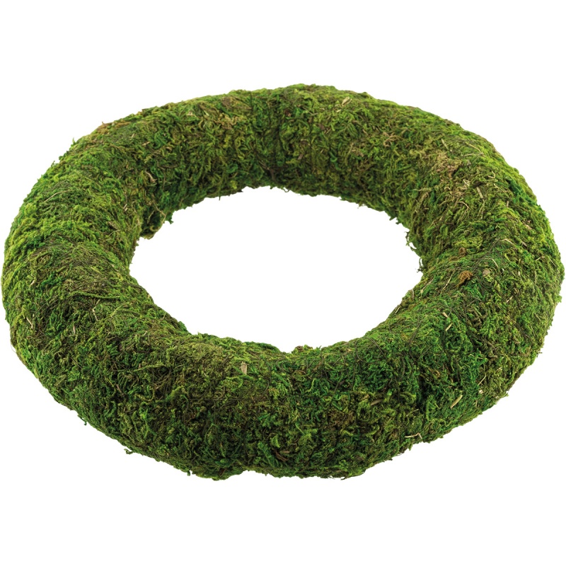 Мох флористический каркас венок d=25см, зеленый  Blumbentag MRB-25														