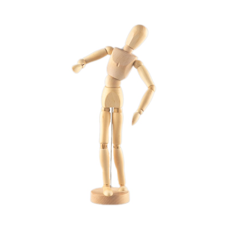 Манекен мужской деревянный 30см  Малевичъ 195012														