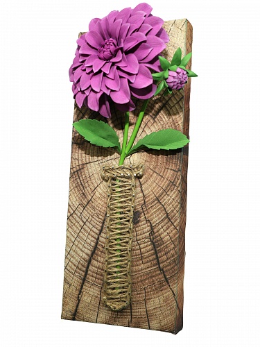 Набор для творчества "3D Картина из фоамирана "Георгин"  Волшебная мастерская FS-01														