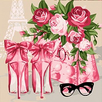 Раскраска по номерам  30*30см "Изящность"  Наследие РН30-004				