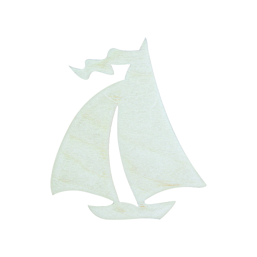 Заготовки деревян. Парусник 7*6,5см  АСТРА L-381														