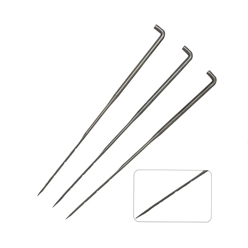 Иглы для валяния (фелтинга) №30 грубая 3"/78 (по 3зубца на 3ребрах) за 1шт. 161439														