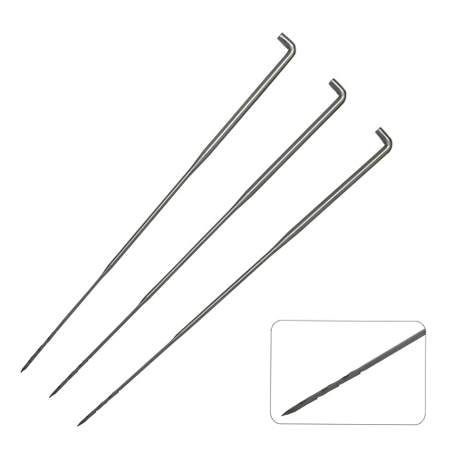 Иглы для валяния (фильцев.) №32 грубая обратная 3,5"/90 (по 3зубца на 3ребрах) за 1шт. 677085														