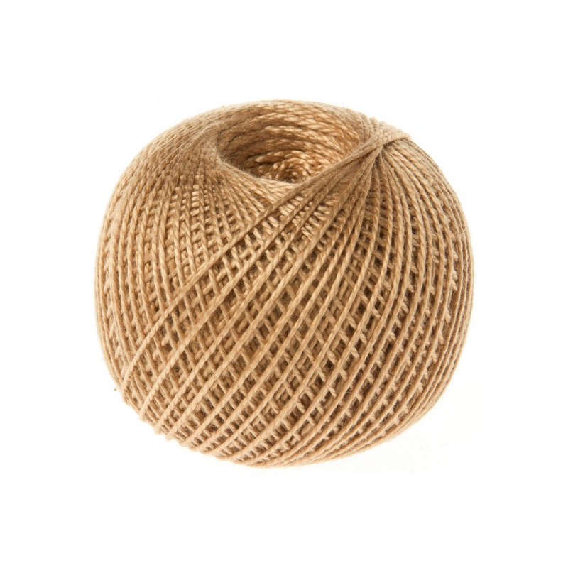 Пряжа "Ирис" 5904 кофе с молоком 20*25 г. 150м 100% хлопок 5904														