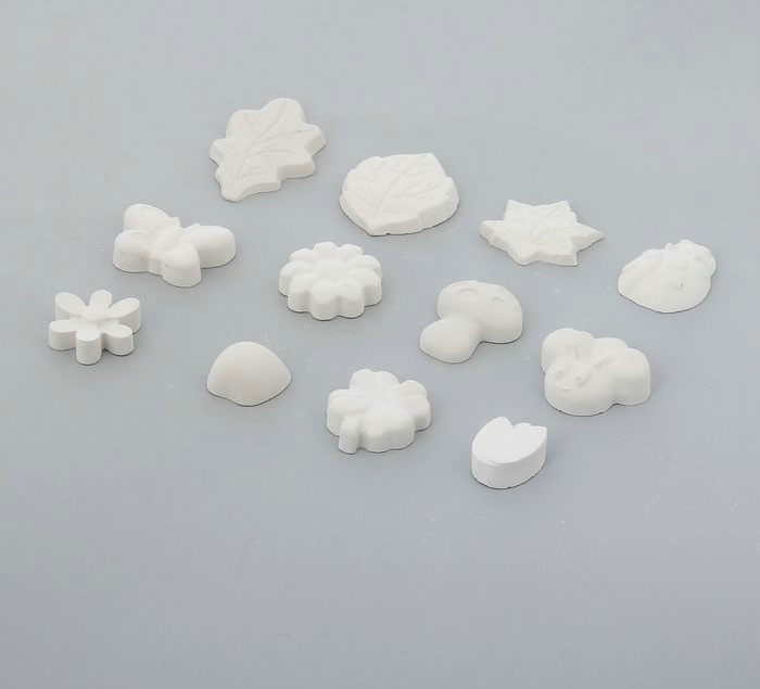 Заготовка из гипса "Лесная поляна" набор 12 предметов  СЛ 1465091