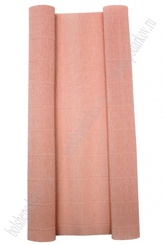 Бумага гофре 17А2 розовый  50см*2,5м 180гр.  Италия 17А2														