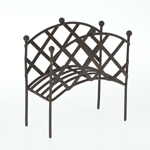 Декор Металл. мини-мостик коричневый 8*4см  ScrapBerrys544116/SCB27044 