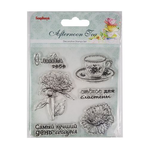 Штамп набор "Сладости. Сладкое для сладкоежки"  ScrapBerrys SCB4904005														