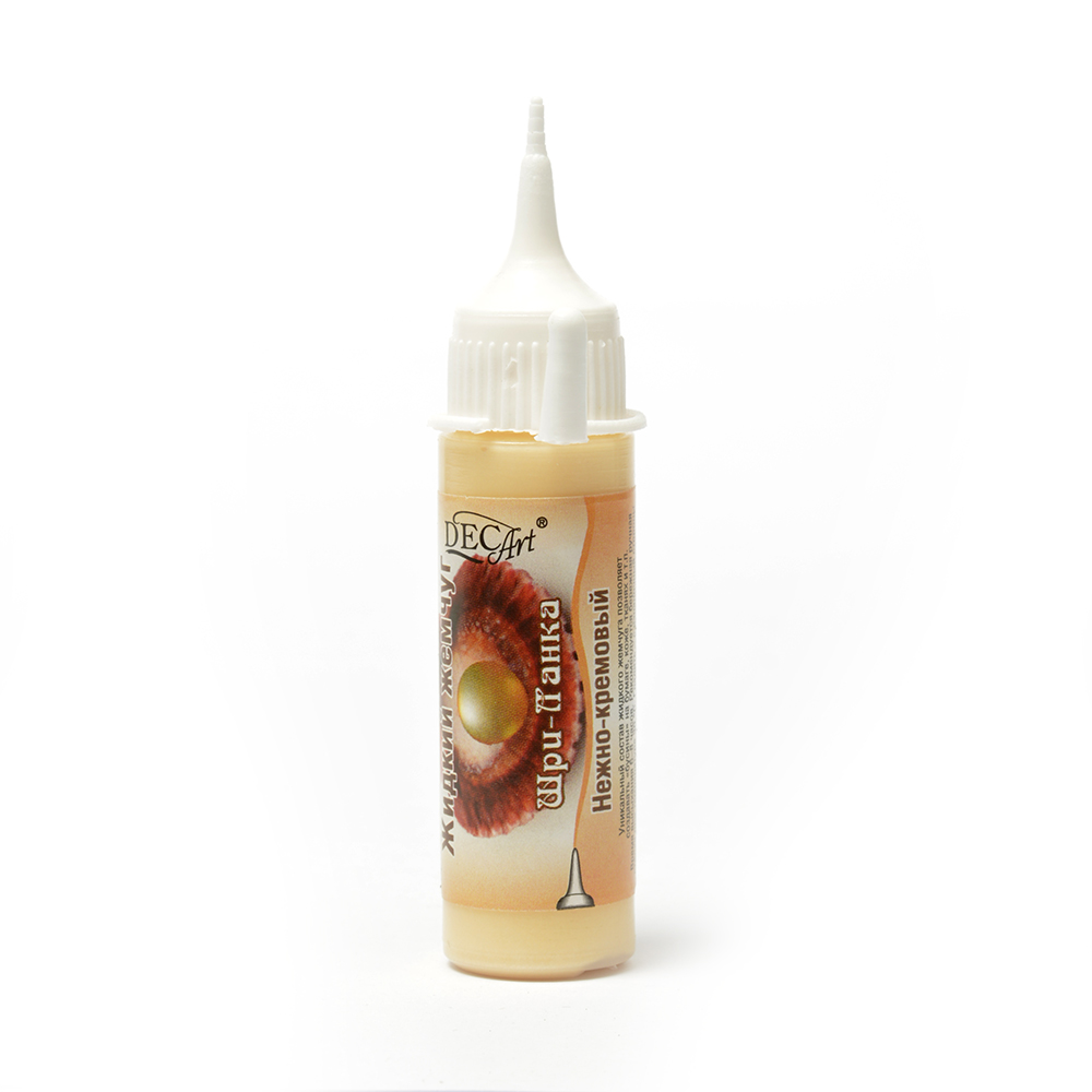 Жидкий жемчуг Нежно-кремовый 20мл  DecАрт 64-20-050	