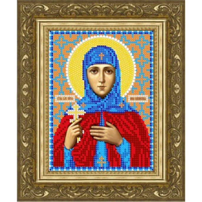 Мозаика "Икона. Святая Анна Кашинская" 14*19 стразы  ДИАМАНТ ДМ-704														