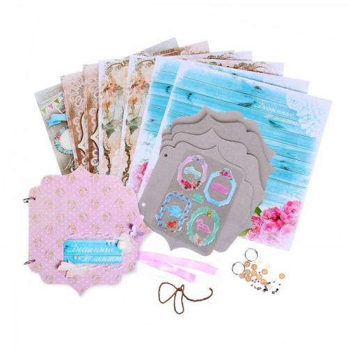 Набор для создания альбома "Шебби шик" размер альбома 29,5*29,5см  Арт Узор 1002690														