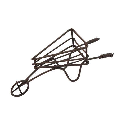 Декор Металл. мини тачка коричневая 10*4см  SCRAPBERRYS SCB271020