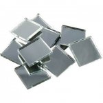 Декор Зеркало мини квадратное 19*19мм набор 6шт.